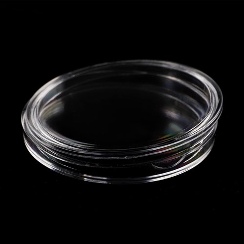 ZOOFOX 120 Pieces Coin Capsules Holder, 40 mm Silver Dollar Coin Case Container with Storage Organizer Box for Coin Collection Supplies