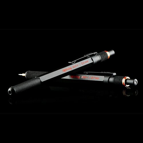 rOtring 800+ Mechanical Pencil and Touchscreen Stylus 0.5 mm Black