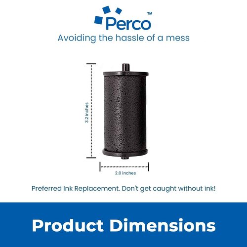 Perco White Labels - 8,000 Blank Price and Date Gun Labels for Perco 1 Line Price and Date Guns