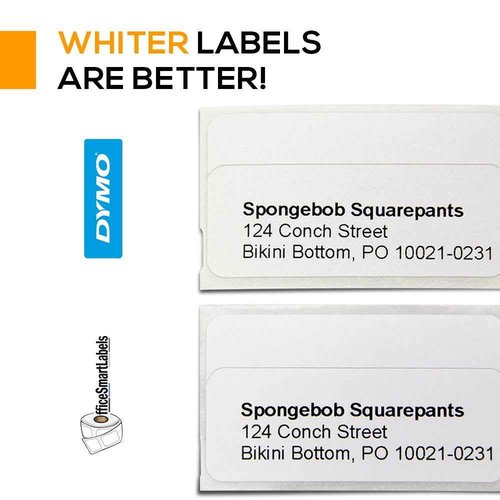 OfficeSmartLabels - 3/4 x 2 inch Return Blank Address/Multipurpose Labels, Compatible with 30578 (12 Rolls / 500 Labels Per Roll)