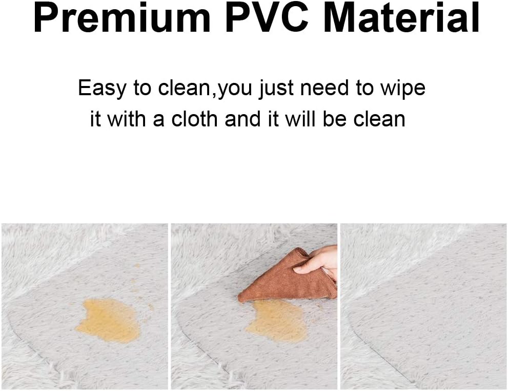 Azadx Clear Office Chair Mat - Durable Carpet Protector for Easy Rolling | 36 x 48 Inch Rectangle