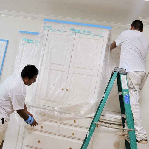 Easy Mask Premium Masking Film, 72-inch x 90-feet (Pack of 3)