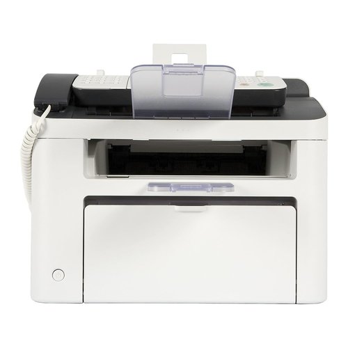 Canon FAXPHONE L100 - Monochrome Laser Fax with Copier, 30 Sheet Auto Document Feeder, 1 Year Limited Warranty, 19 PPM, White