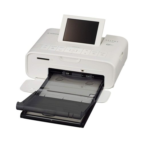 Canon Selphy CP1300 Wireless Compact Photo Printer with AirPrint and Mopria Device Printing, White