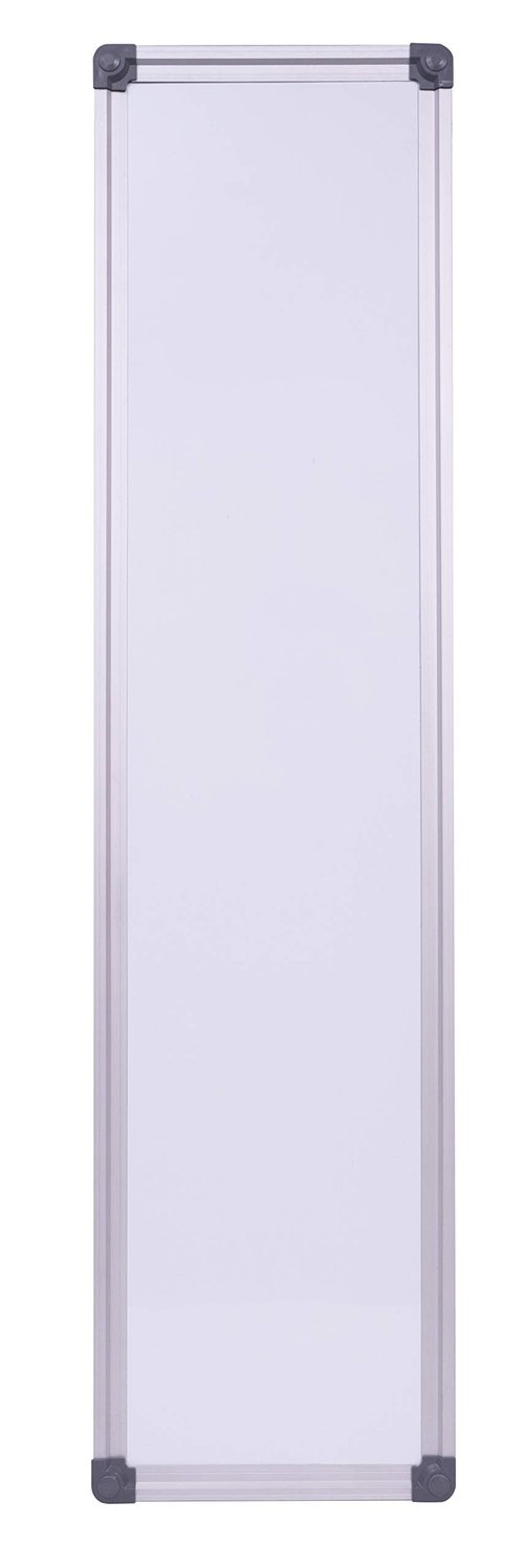 The Original Maven Slim Skinny Whiteboard Dry Erase to-do List Narrow Mini Small Office Wall Portable Magnetic Tall Dry Erase White Board Frame 7.9 “ x 31.5” | 20 cm x 80 cm