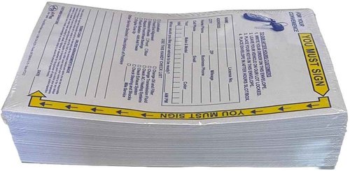 Key Drop Off Envelope - EBNO-1-Y - 500 Qty. (W1)