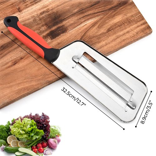 Stainless Steel Shredder Knife, Cabbage Shredders, Stainless Steel Cabbage Shredder, Shredders Knife for Vegetables, Easy to Clean & Durable (1-PC)