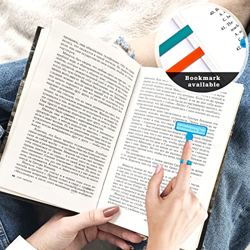 Colorful Reading Guide Strips & Finger Rings for Dyslexia & ADHD