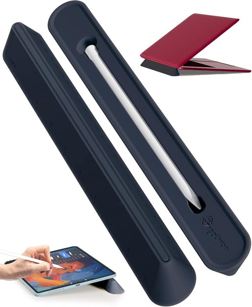 Ergounion 3-In-1 Silicone Laptop Stand - Ergonomic Keyboard Riser & Cooling Stand | Portable for Home, Office, Travel - Midnight