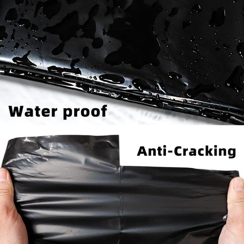 POLYSELLS Black Poly Mailers - 100 Pcs 10x13 Inches Waterproof & Tear-Resistant Shipping Envelopes