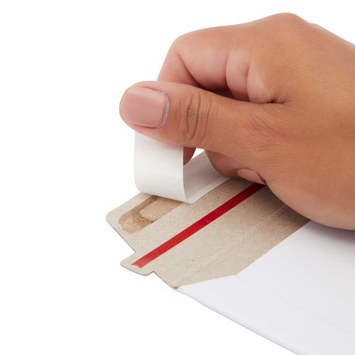 Juvale Cardboard Mailers - 12.75 x 15 in, White, 100 Pack, Rigid Flat - Stay Flat Envelope Mailers for Photo & Document Mailing - Bulk White Cardboard Envelopes