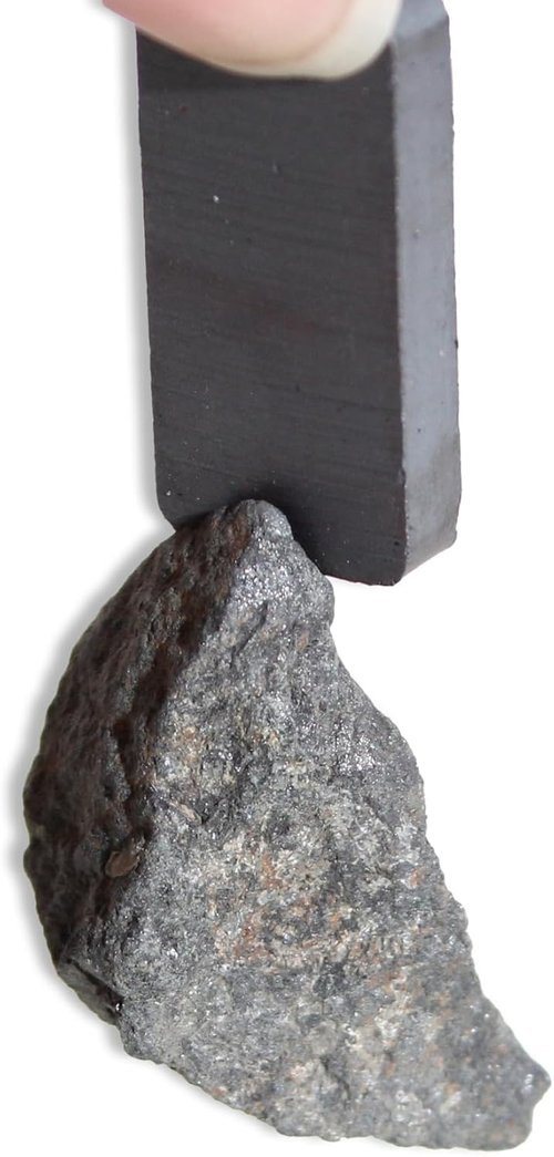 Mineral ID Kit by [Brand Name] - 7 Essential Tools for Geology Classrooms & Field Analysis | Includes Streak Plate, Magnet, Lens & More