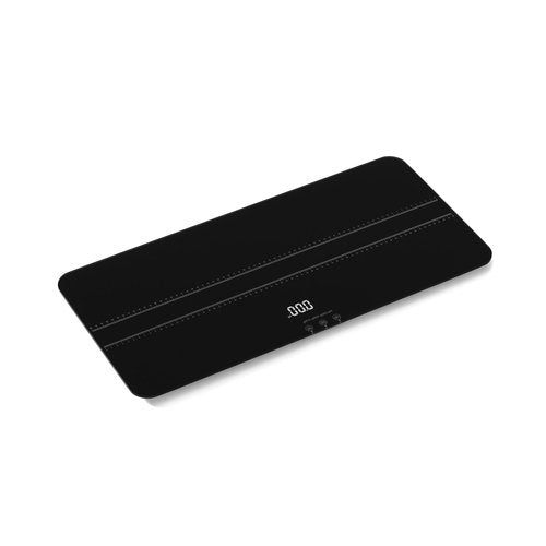 SIKE Medium-Small Veterinary Scale, Dog Scale (±10g) Accuracy, Max 220lbs, Digital Pet Scales and USB Recharging Cord Included, 27 x 13 inch Tempered Glass Platform with Anti Slip Sticker