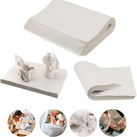 Skiennix Large Packing Paper - 300 Sheets of Newsprint for Easy Moving & Wrapping Supplies
