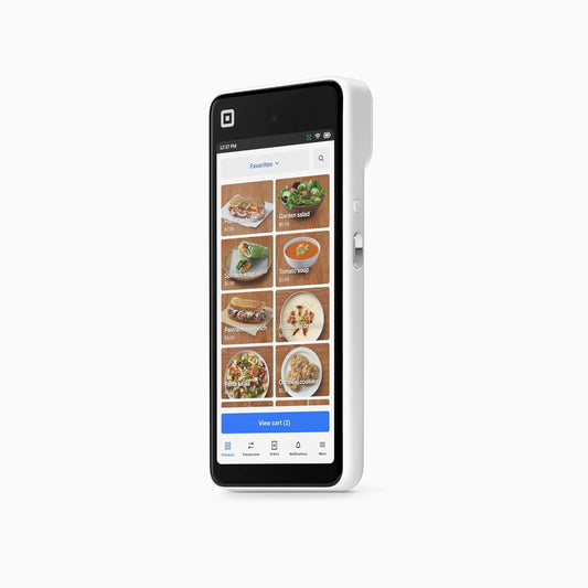Square Handheld POS - Portable Credit Card Machine for Restaurants, Retail & Beauty Services