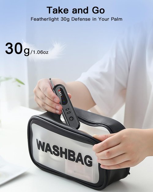 Lonazhna 2025 6-in-1 Hidden Camera Detectors, Advanced Camera Detector, GPS Tracker Detector, 6 Mode shidden Bug and Camera Detector for Travel, Car, Bathroom,Office, Hotel