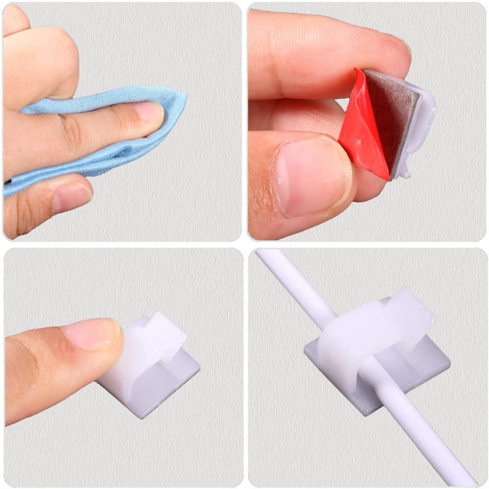 YOLISTIC 30 Feet Telephone Cable(RJ11 6P4C Plug) Include 1 in-Line Couplers(Double RJ11 6P4C Female) and 20 Cable Clips, White
