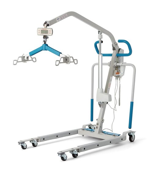 Helsevesen Professional Patient Lift Scale - 660lb Capacity with Stainless Steel Bracket Kit Included