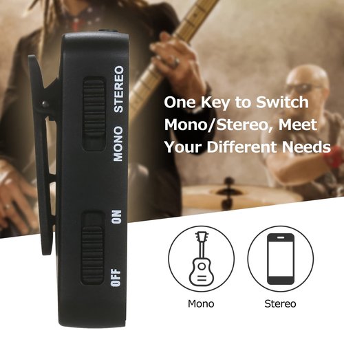 Btuty in Ear Monitor System Wireless in Ear Monitor System Earphone Monitor Transmission System Rechargeable Receiver Wireless IEM (Receiver and Transmitter)
