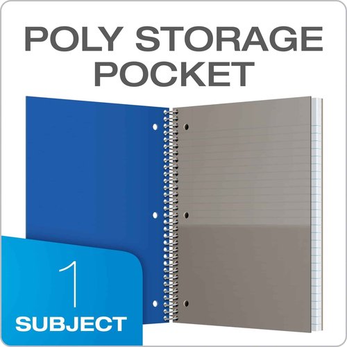 Oxford Spiral Notebook 8.5 X 11, Water Resistant Cover, 100 Sheets, College Ruled, 1 Subject - Pack of 12