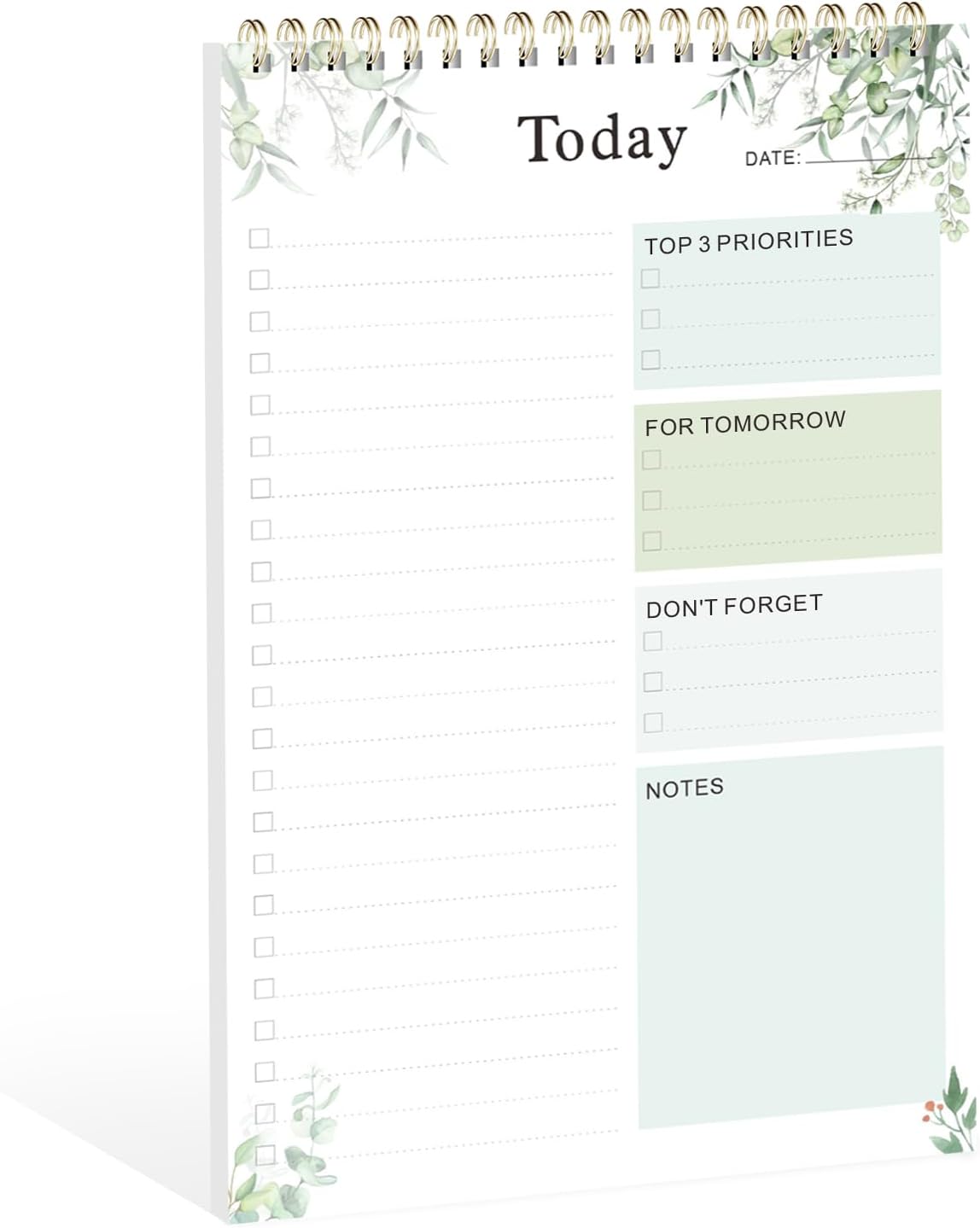 Weekly To-Do List Notepad by [Brand Name] - Undated Planner with 52 Sheets (6.5''x8.9'') for Home, School & Work