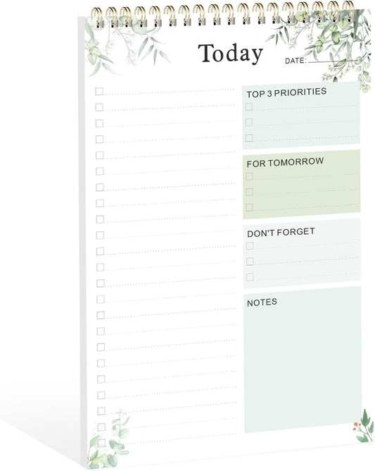 Weekly To-Do List Notepad by [Brand Name] - Undated Planner with 52 Sheets (6.5''x8.9'') for Home, School & Work