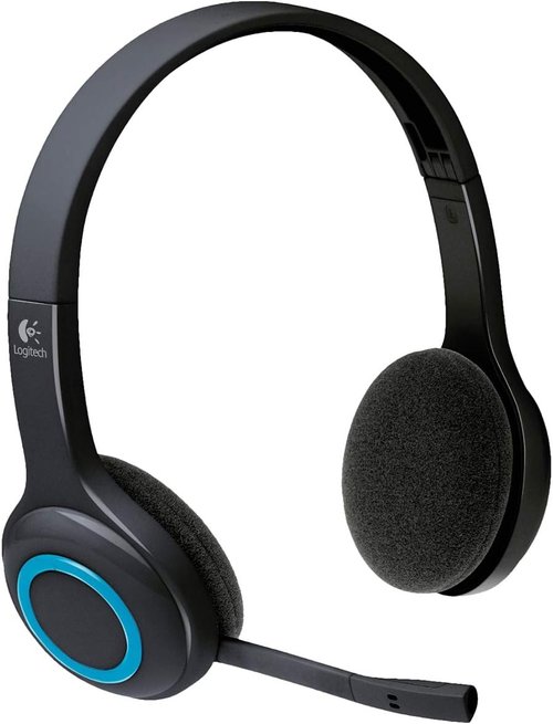 Logitech Wireless Headset H600 - Comfortable Over-The-Head Design for Clear Audio