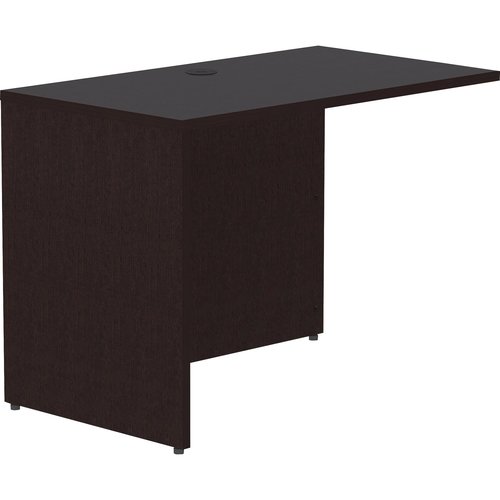 Lorell, LLR18216, Essentials Espresso Laminate Return Shell, 1 Each
