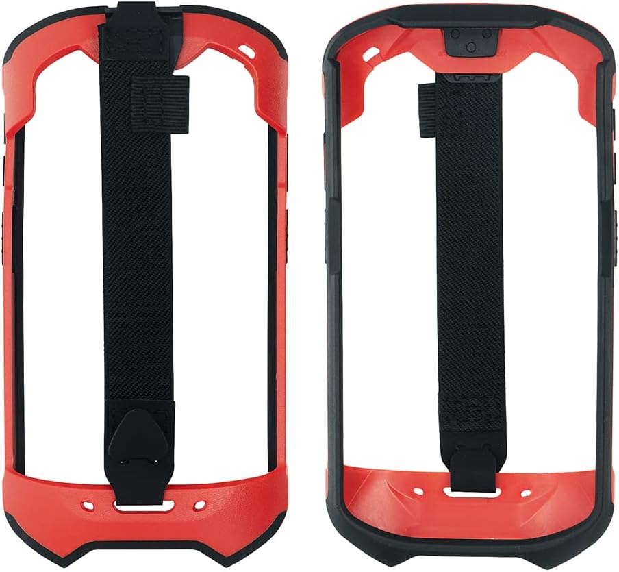Zebra Protective Cover Bumper Case - Rugged Boot with Hand Strap for TC51/TC52/TC56/TC57 | Red