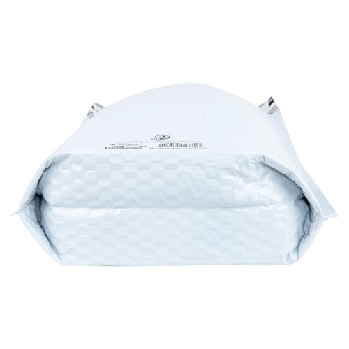 Duck Brand #2 Gusseted Self Seal Poly Bubble Mailer Lined with Bubble Cushioning for Shipping and Mailing, White, 8.5 In x 11 In, 100 Pack (287992)