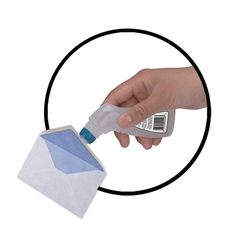 Klingy Envelope Moistener Clear, Water-Based, Fast-Drying, Non-Toxic 2.2 Fl Oz, Each Bottle Seals Up to 1500 Envelopes (4 Pack)