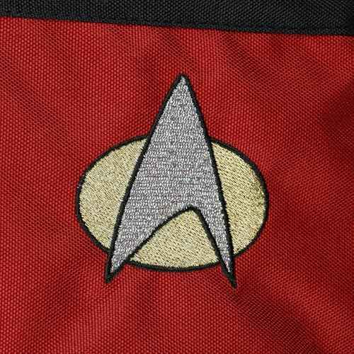 Star Trek Backpack The Next Generation TNG Enterprise Picard Uniform Fleet Badge Laptop Bag