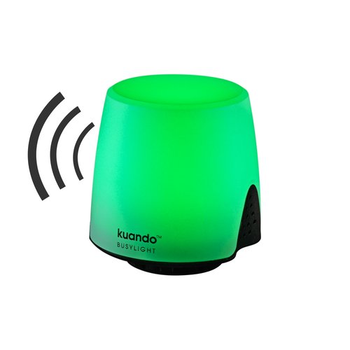 Kuando Busylight UC Omega (15410) - Presence Light and Ringer - Busy Light for The Office - Free Busylight Software for Most UC Platforms and Softphones