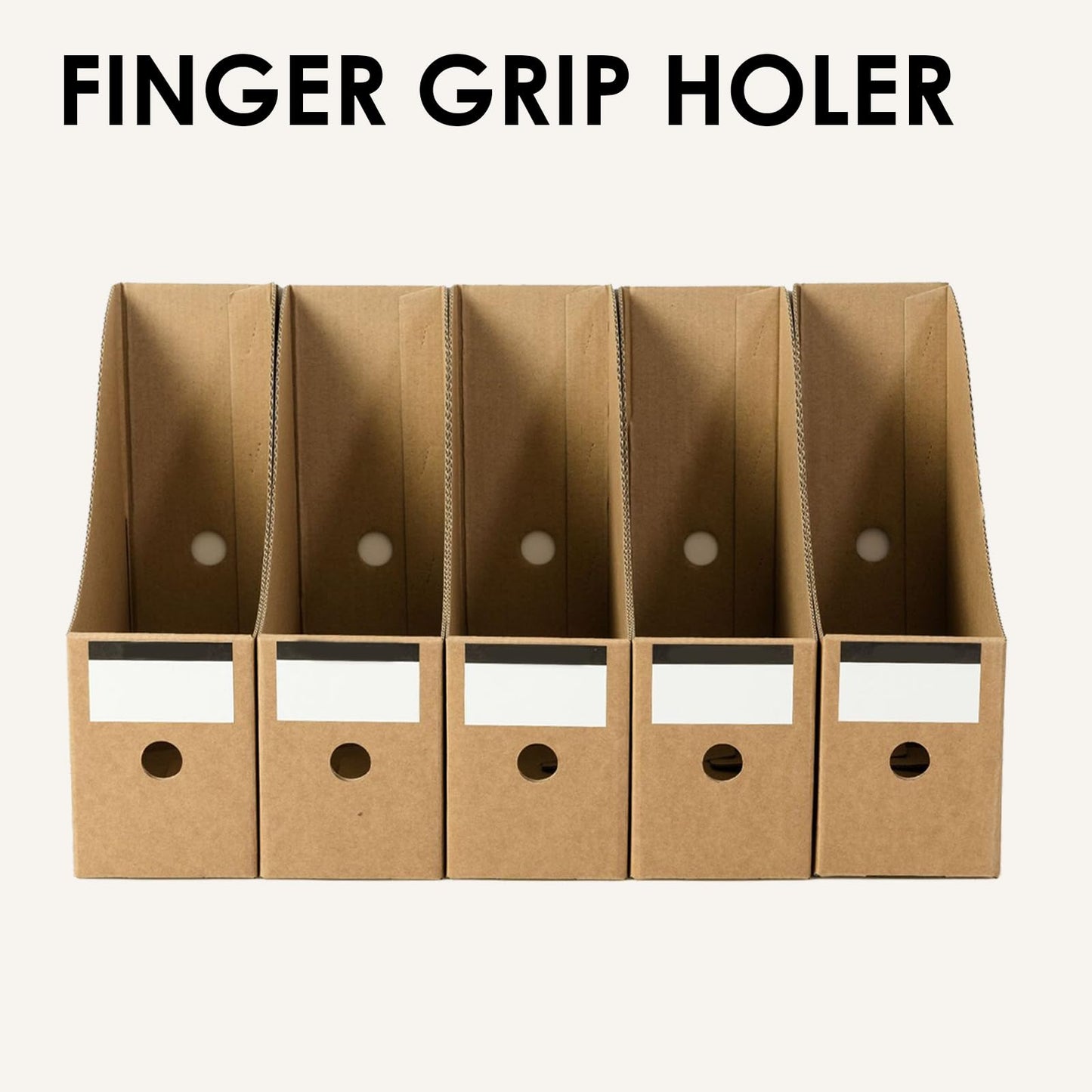 Vankcp 24 Pcs Cardboard Magazine File Holders, Magazine Book Bin Box With Label Stickers, Brown Bulk Kraft Magazines Organizer for Home Office, File Storage Boxes for Desk Shelves