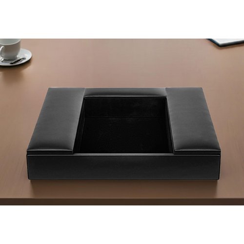 Dacasso Conference Room Organizer, Black 17.625L x 17W x 4H in