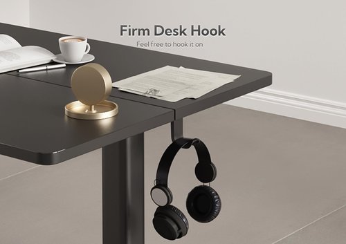 YDN Standing Desk with Keyboard Tray, 48 Inch Height Adjustable Desk with Cable Management, Black Stand Up Desks for Home and Office, 48inch Black