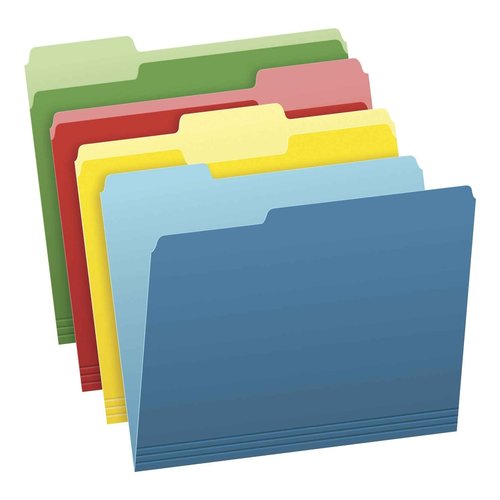 Pendaflex Hanging File Folders and Pendaflex Two-Tone Color File Folders Bundle