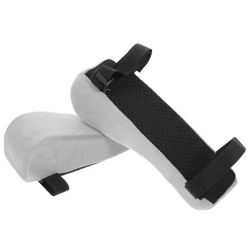 NUOBESTY 2Pcs Ergonomic Desk Chair Arm Pads Comfortable Armrest Covers for Office and Gaming Chairs Material Elevates Elbow Support