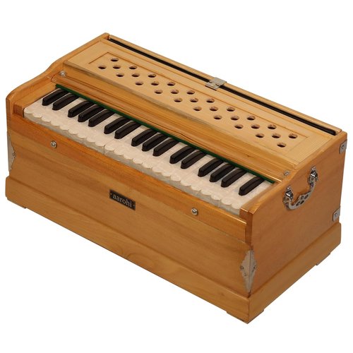 Aarohi S39 "Travel" Harmonium | Professionally Tuned & Refined in U.S. | Indian Instrument ~ Handmade, Lightweight, Perfect for Yoga, Kirtan