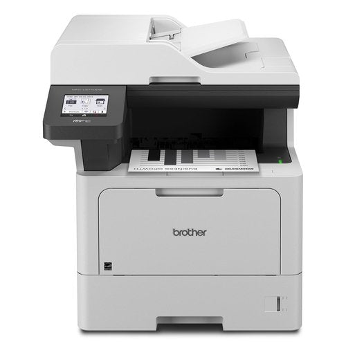 Brother MFC-L5710DW Business Monochrome Laser All-in-One Printer with Wireless Networking and Duplex Print, Scan, and Copy, Works with Alexa
