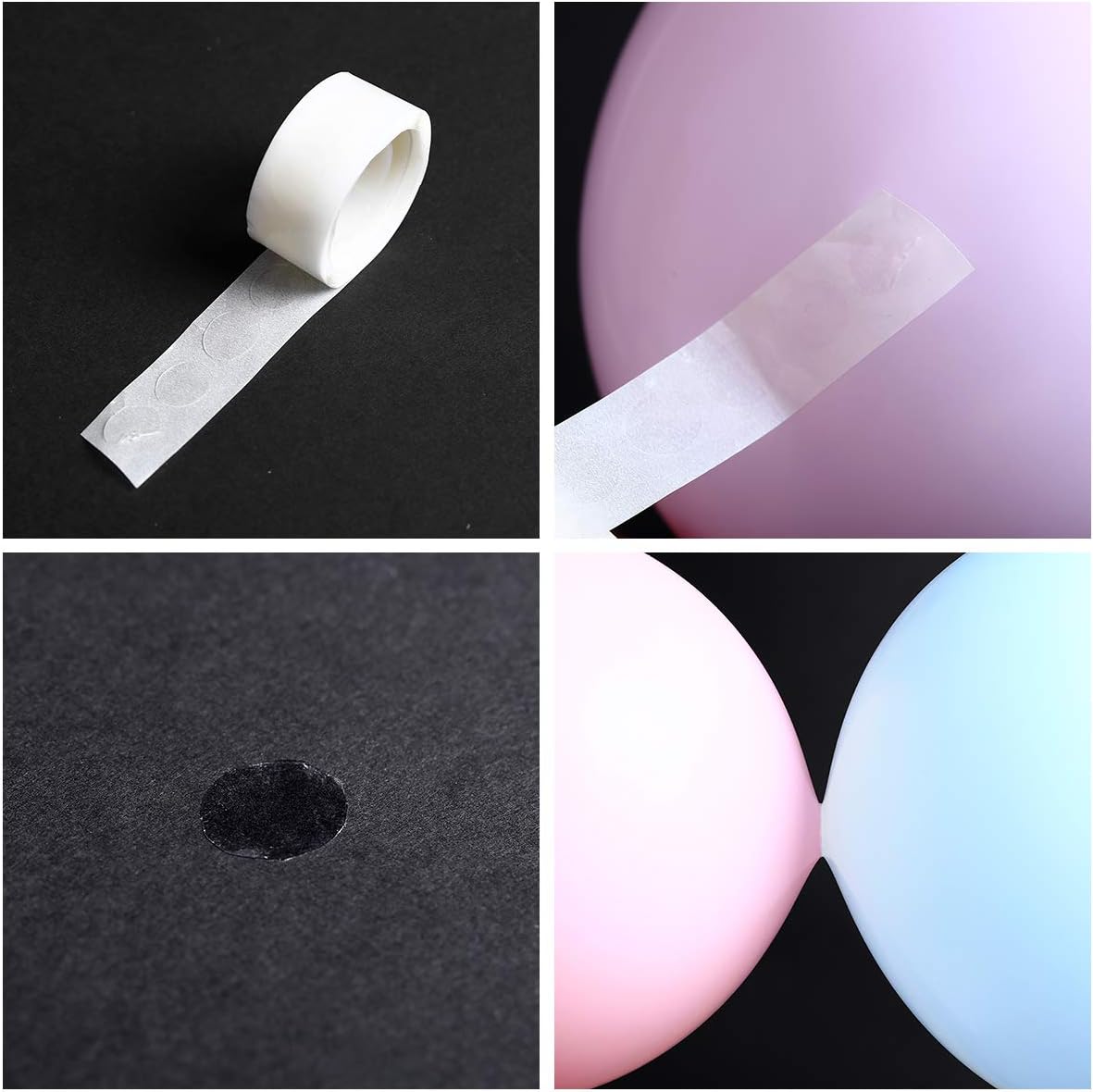 Skiennix Balloon Arch Decorating Kit - 2 Tape Strips for Stunning Party & Wedding Decor