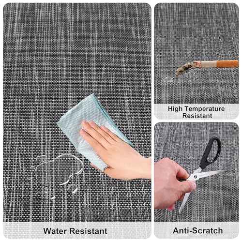 Office Chair Mat for Hardwood & Tile Floor, 36"x48" Desk Computer Chair Mat, Anti Slip, Non-Curve, Floor Protector Under Desk Low-Pile Office Rug for Rolling Chair