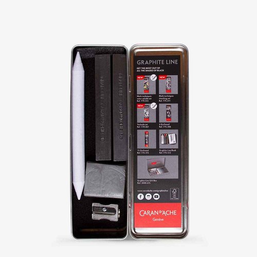 Caran d'Ache 0775-311 Graphite Line Multi-Tech Sketch Set
