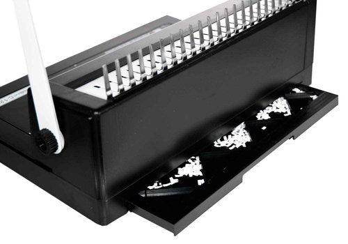 C-12 Binding Machine, 21-Hole, Value Kit 100 PCS 5/16'' Comb Binding Spines, Comb Binding Machine Perfect for Letter Size, A4, A5 or Smaller Sizes Office Documents, Heavy Duty Machine