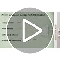 Bovinde Transparent Door Stopper Wall Protector 6 Pack – Self-Adhesive, Shock Absorbent Bumpers