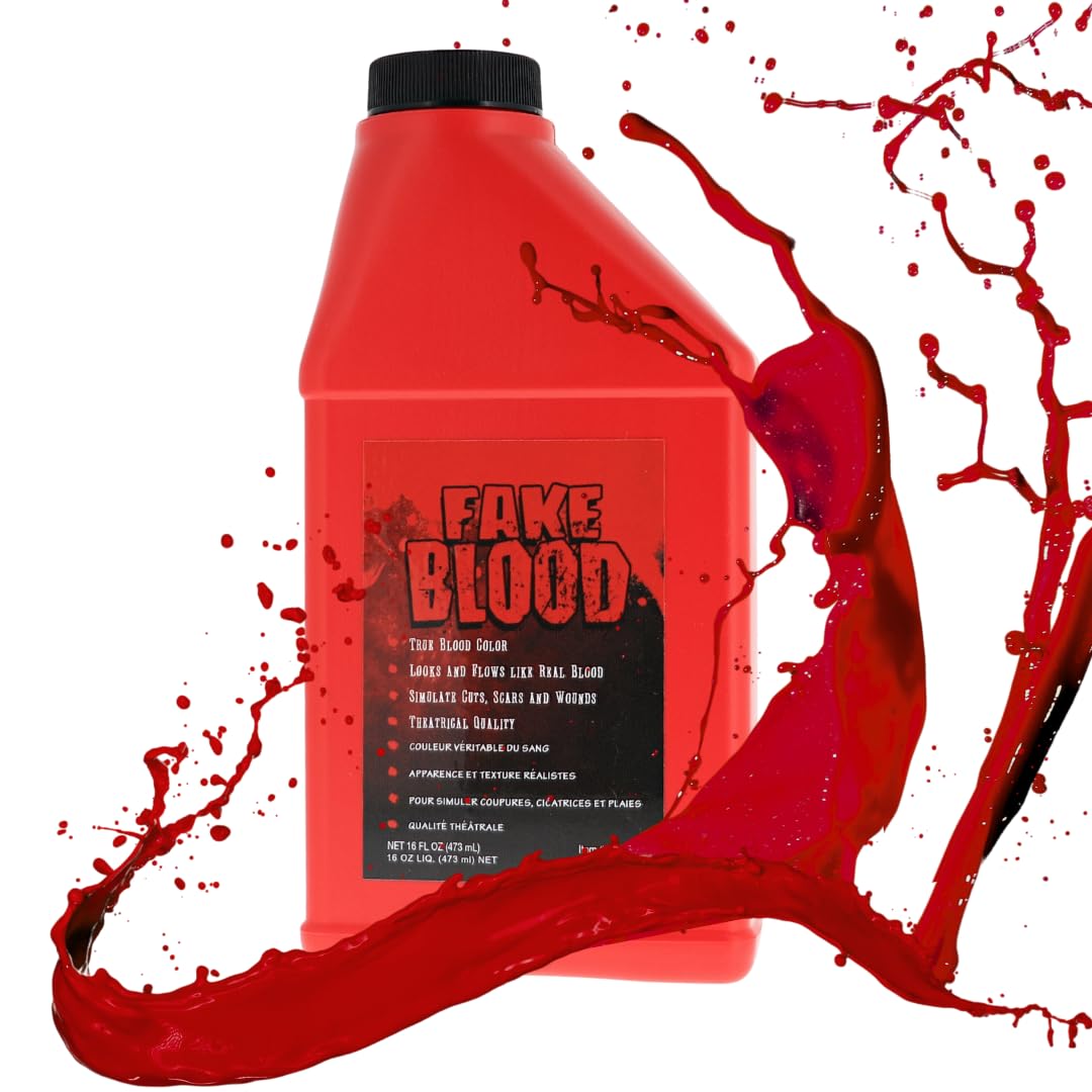 True Blood | Fake Blood - Realistic Color & Flow for Special Effects | 16 oz