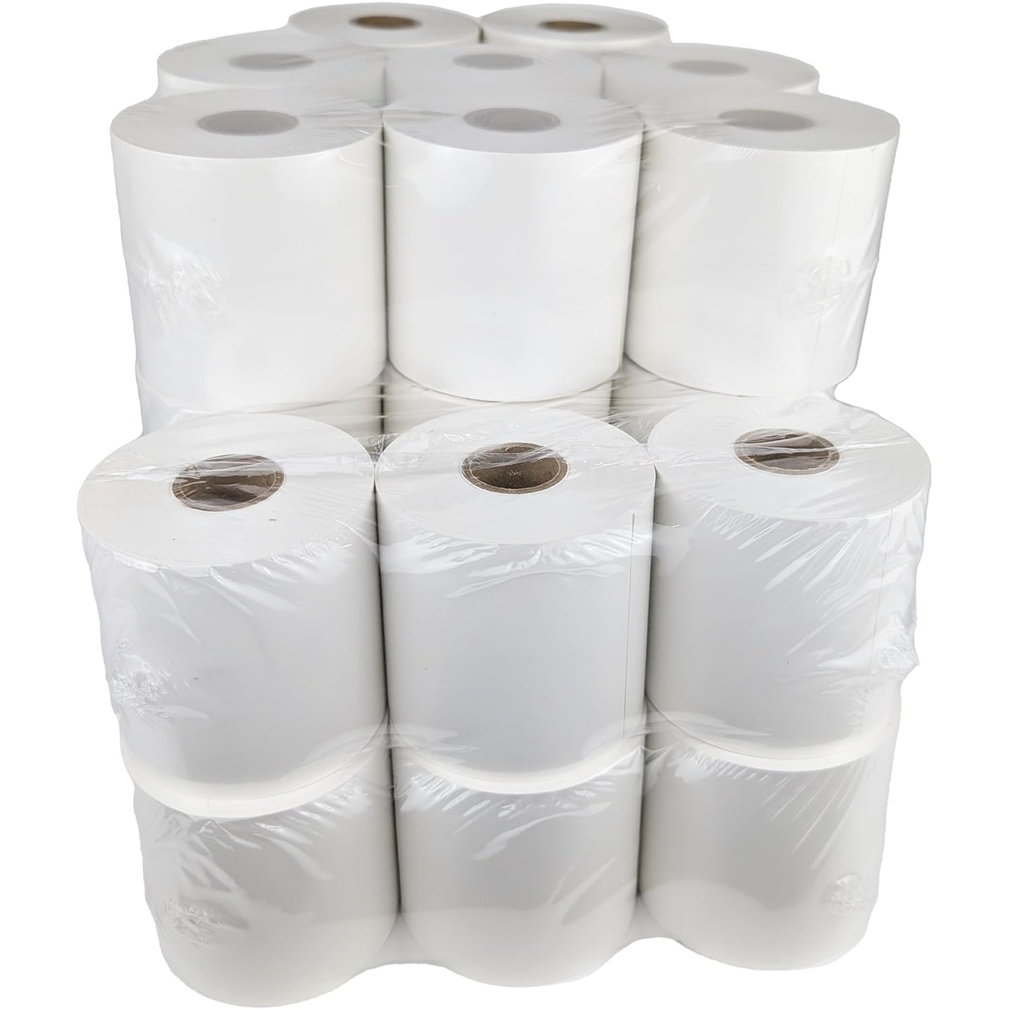 Sticky Thermal Paper - Compatible with Epson TM-L90, and Epson TM-L100 Liner Free Label Printers - Works with Toast and Square - 3 1/8" x 170' - 32 rolls/case