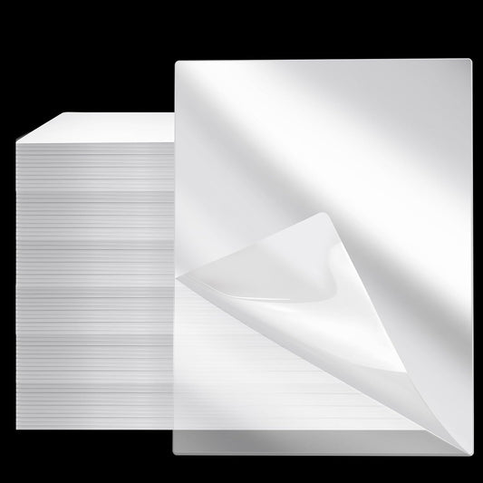 Skiennix Laminating Sheets - 200 Pcs 10 Mil Thermal Pouches | 9 x 11.5 Inch Glossy Clear Finish