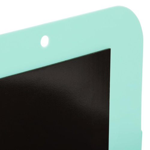 Okuna Outpost Locker Accessories Magnetic File & Bill Holder - Mint, 3-Pack - Refrigerator Magnet File Organizer & Mail Holder - Locker Storage & Wall Folder - Magnetic Pen & Receipt Pocket