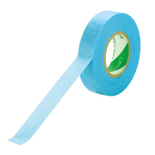 Nichiban Masking Tape, 100 Rolls, 0.5 inches (12 mm) x 6.1 ft (18 m), 227H-12BOX